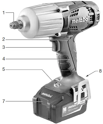 metabo SSW 18 LTX 1750 BL Cordless 01