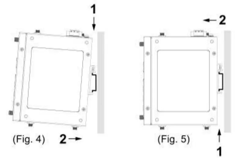 atop Technologies AWR5805 AWR5805P Industrial Wireless Router - Din Rail