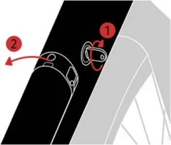 LEKKER Jordaan GT eBike - Battery set-up
