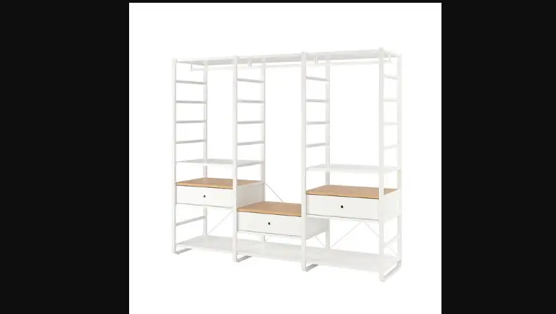 Ikea Elvarli Wardrobe Bamboo Instruction Manual