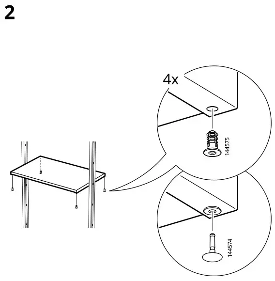 IKEA ELVARLI Wardrobe Bamboo - Installation