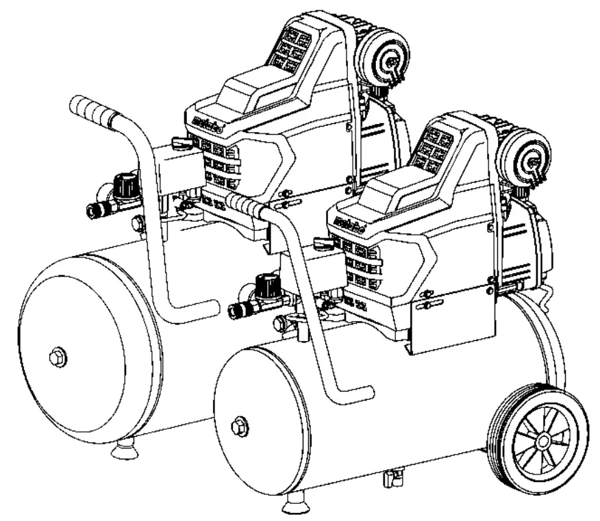 metabo Basic 250-24 W Oil Free Compressor