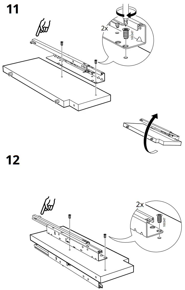 IKEA 404.586.95 IDANÄS 6 Drawer Chest - Figure 12