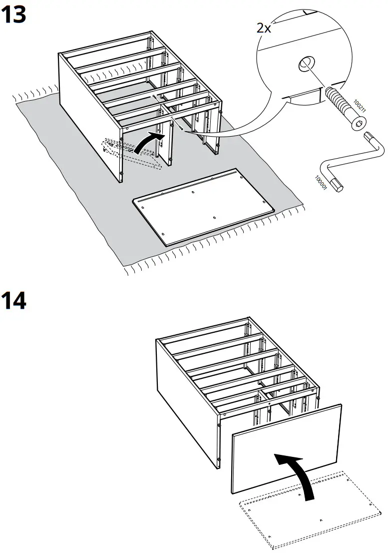 IKEA 404.586.95 IDANÄS 6 Drawer Chest - Figure 13
