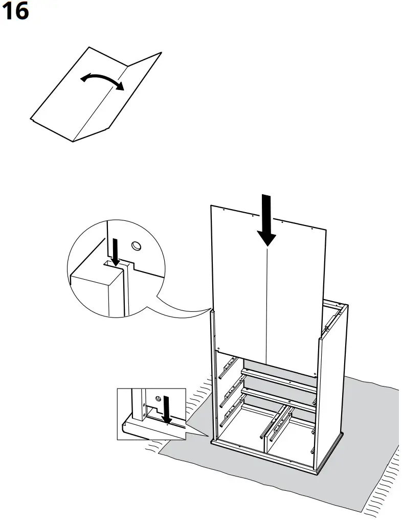 IKEA 404.586.95 IDANÄS 6 Drawer Chest - Figure 15