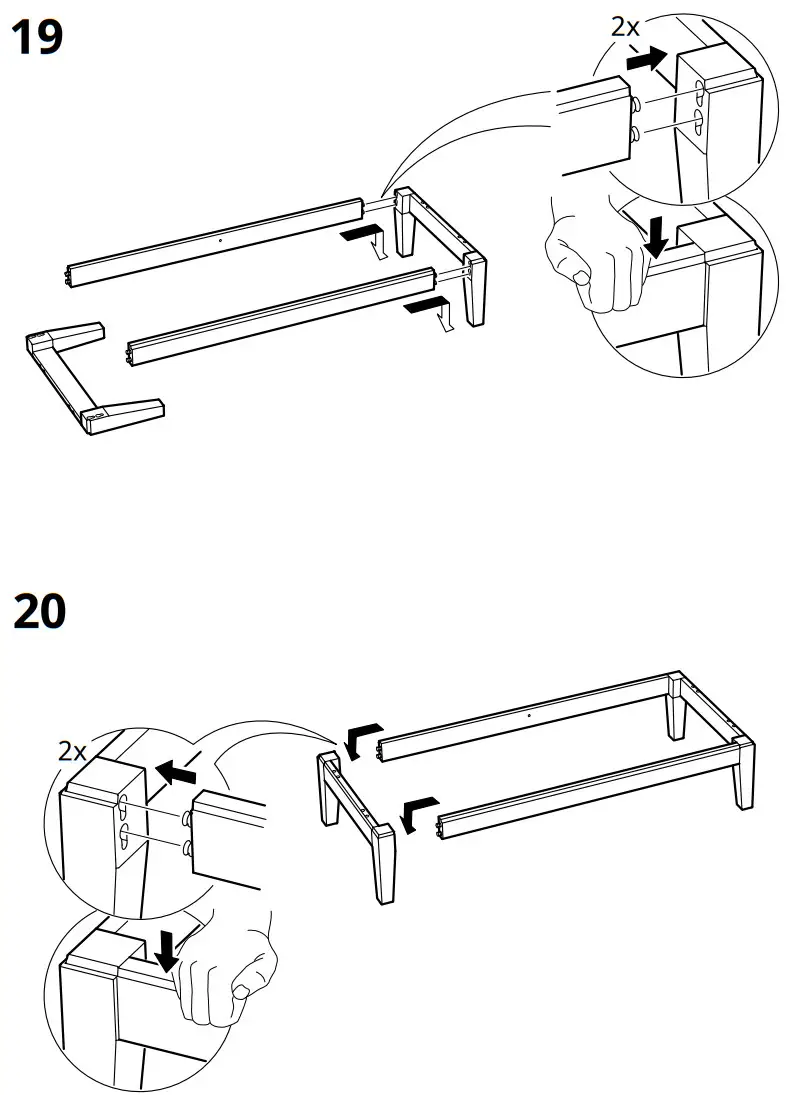 IKEA 404.586.95 IDANÄS 6 Drawer Chest - Figure 17