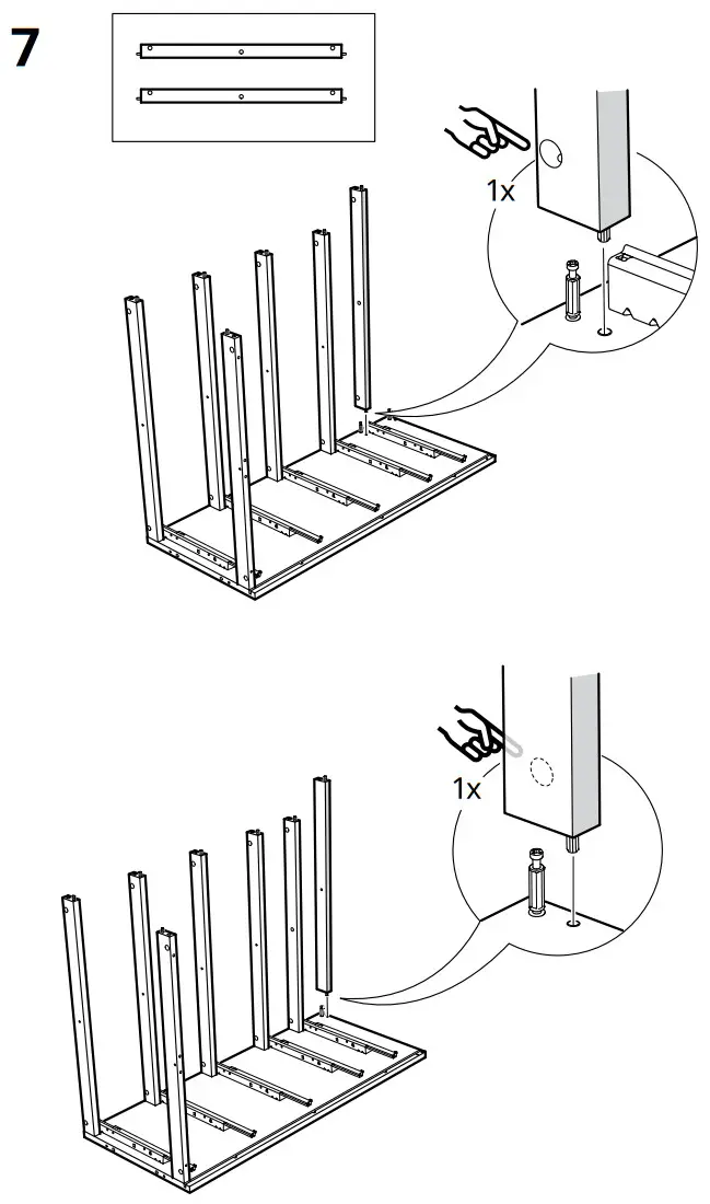 IKEA 404.586.95 IDANÄS 6 Drawer Chest - Figure 9