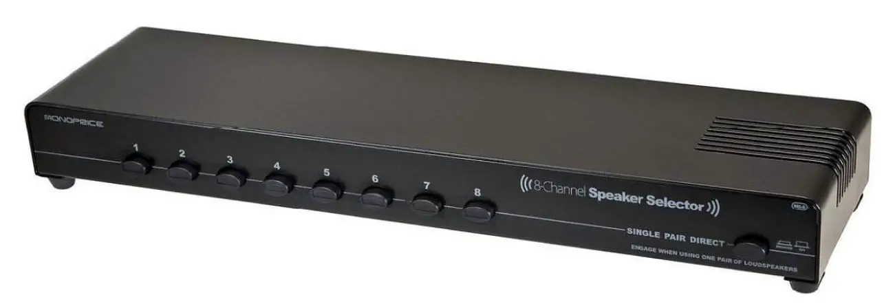 Monoprice 108230 8-Channel Speaker Selector-product