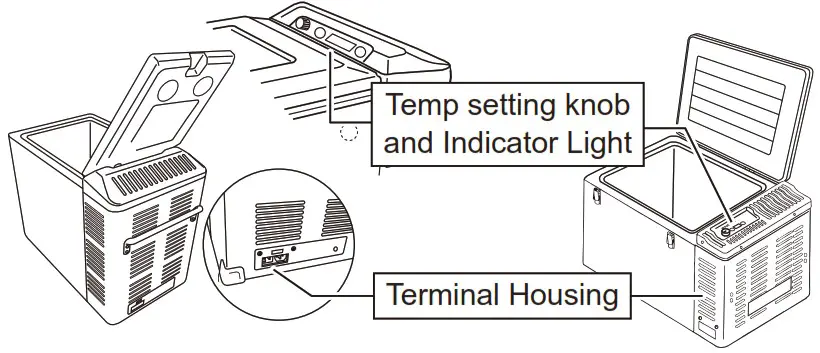 ENGEL MT35F G4ND V Chest Fridge Freezer - Controller and display 1