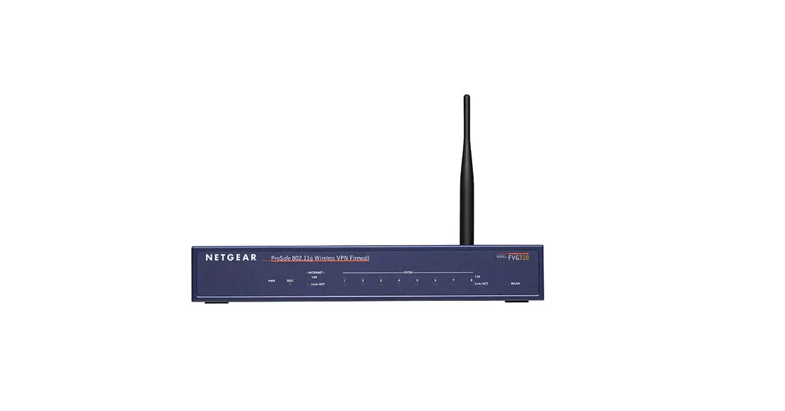 Netgear Fvg318 Prosafe 802.11g Wireless Vpn Firewall Reference Manual Netgear Fvg318 Prosafe 802.11g Wireless Vpn Firewall Reference Manual