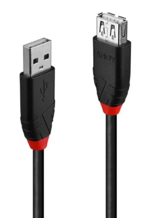 LINDY 42817V2 5m USB 2.0 Active Extension Slim