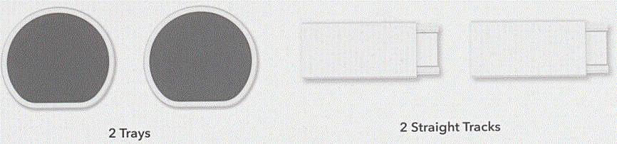 SHARPER IMAGE-Expansion-Trays-for-Dinner-Table-Lazy-Susan-1