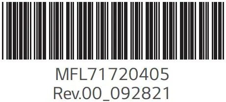 LG PWFMDB200 Cloud WiFi Gateway - bar code