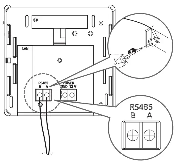 LG PWFMDB200 Cloud WiFi Gateway - cable located