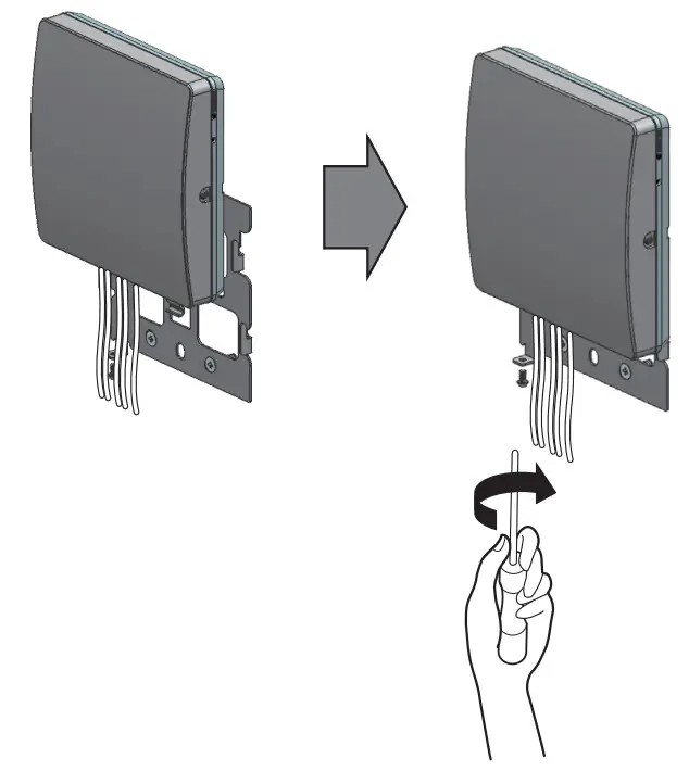 LG PWFMDB200 Cloud WiFi Gateway - controller fixing screws
