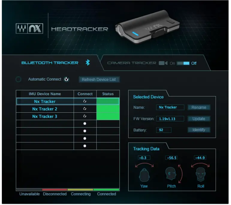 WAVES Nx Germano Studios - Bluetooth Tracker Tab
