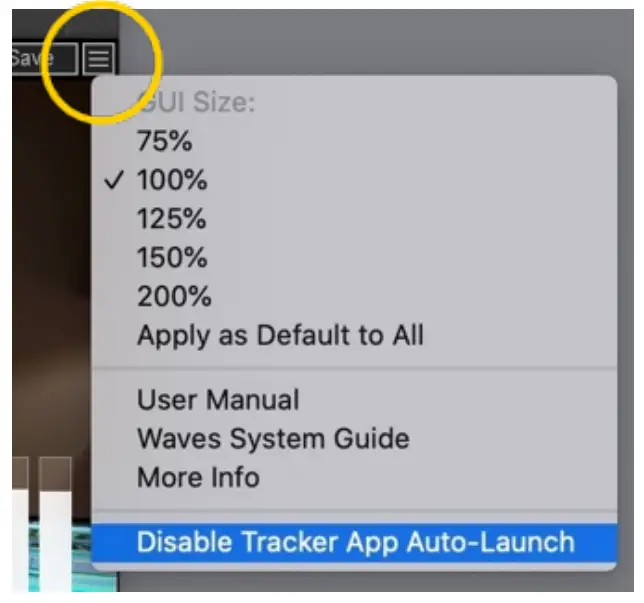 WAVES Nx Germano Studios - Disable Auto-Launch