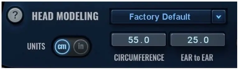 WAVES Nx Germano Studios - Head Modeling