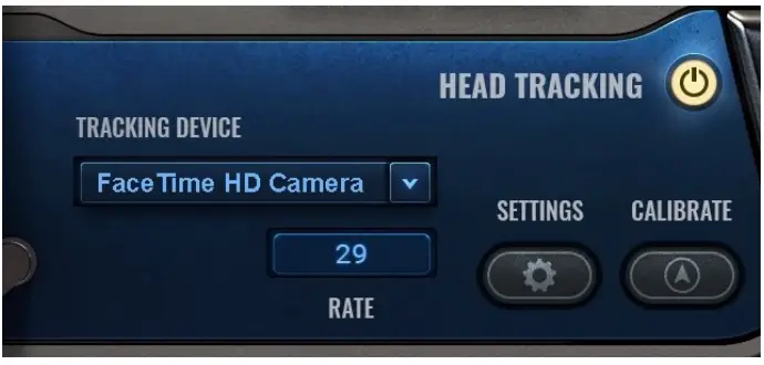 WAVES Nx Germano Studios - Head Tracking Controls