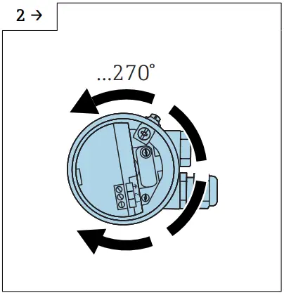 Aligning the housing