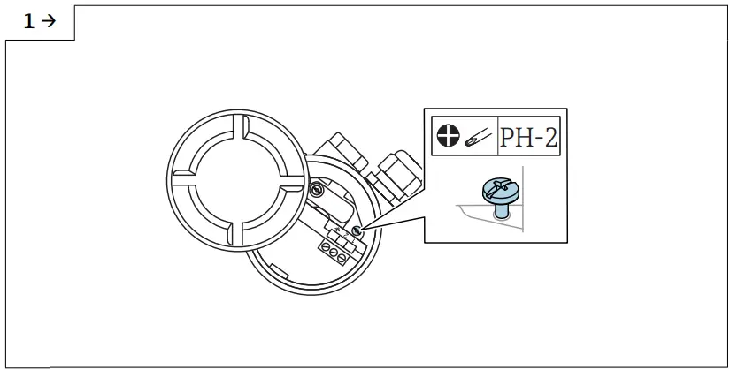 Aligning the housing