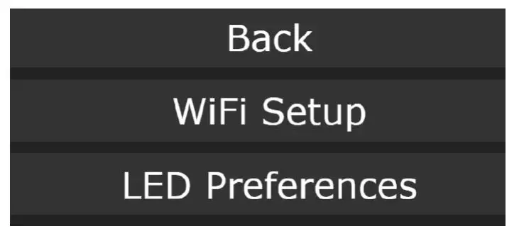 Lolin Wemos D1 WIFI Development Board - Puis, Leds préférences