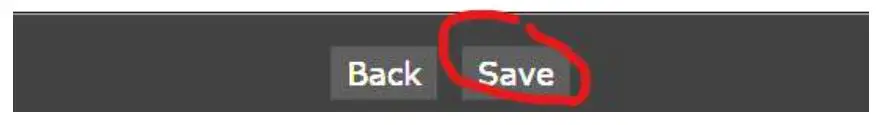 Lolin Wemos D1 WIFI Development Board - You just have to go down to the bottom of the page and click on the 'Save' button to save your settings