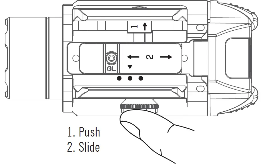 OLIGHT PL-3R VALKYRIE Rechargeable Rail Mounted Tactical 9