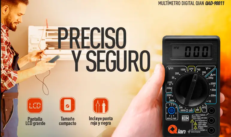 Qian Qad-90011 Digital Millimeter User Manual