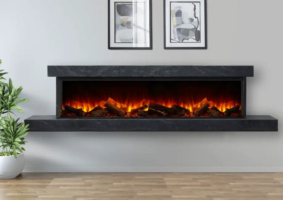 NEW FOREST 1900 Electric Fire - FLOATING 5