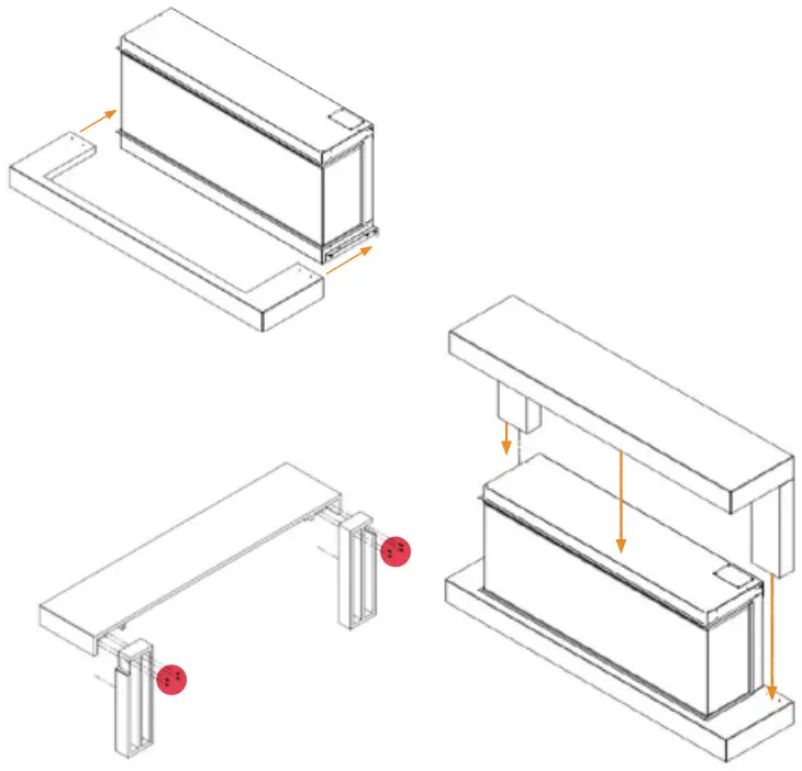 NEW FOREST 1900 Electric Fire - FLOATING