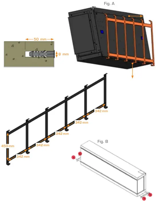 NEW FOREST 1900 Electric Fire - WALL BRACKET