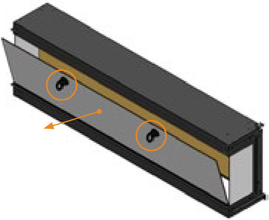 NEW FOREST 1900 Electric Fire - glass