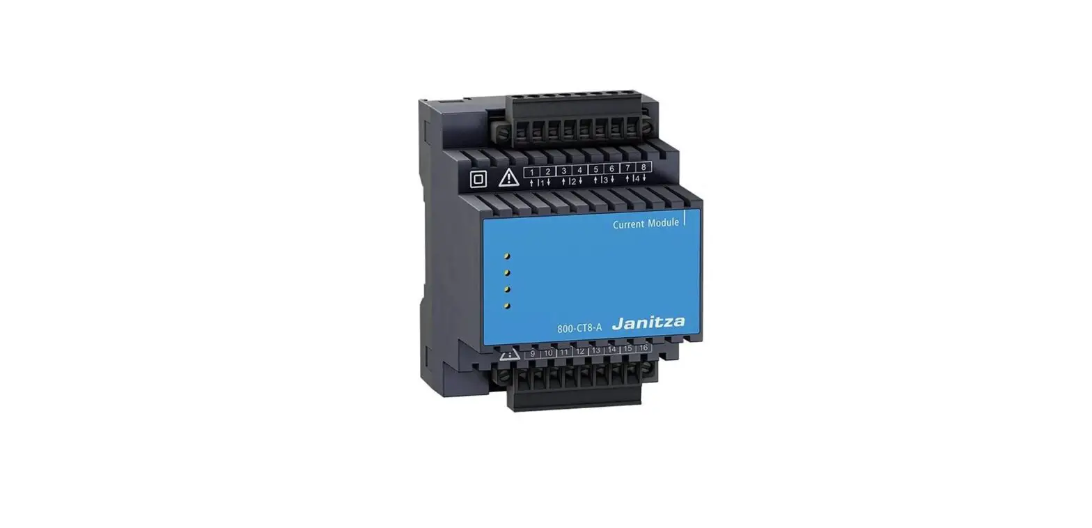 Janitza 800-ct8-lp Current Measuring Module Installation Guide