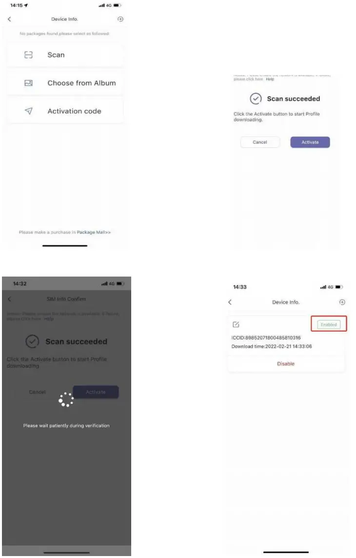 eSunFi SHFiEL40 4G LTE WiFi Mobile Hotspot Router - configured separately