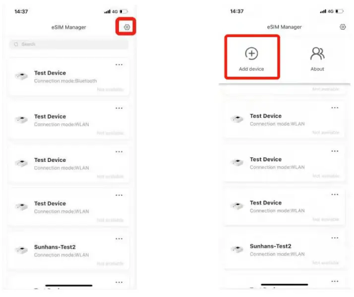 eSunFi SHFiEL40 4G LTE WiFi Mobile Hotspot Router - main page