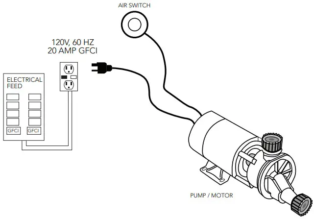 PROFLO Pfw6636arsk 66 X 36 Alcove 8 Jet Whirlpool Bath Tub - AIR SWITCH