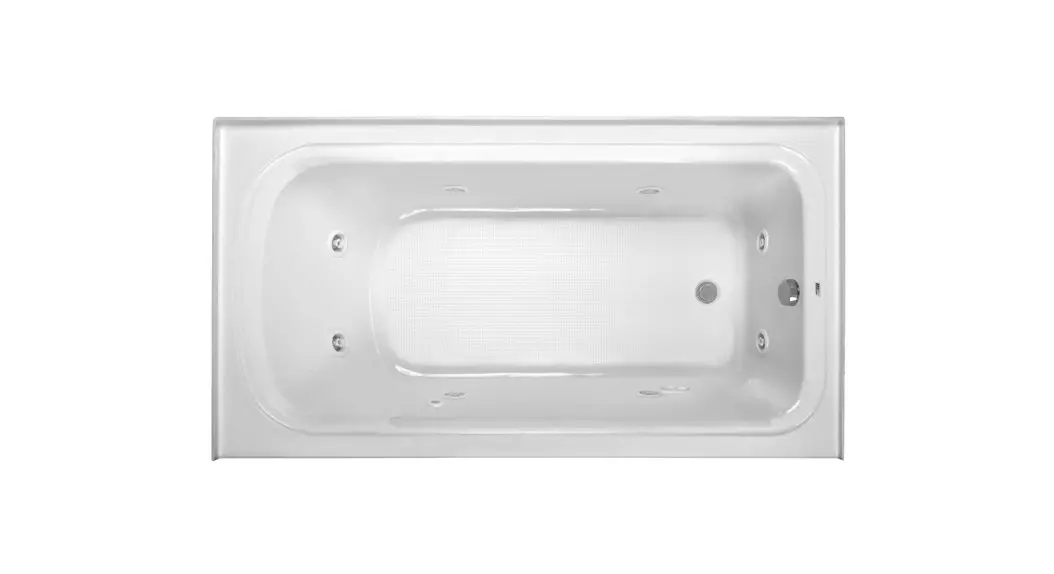 Proflo Pfw6636arsk 66 X 36 Alcove 8 Jet Whirlpool Bath Tub Instruction Manual