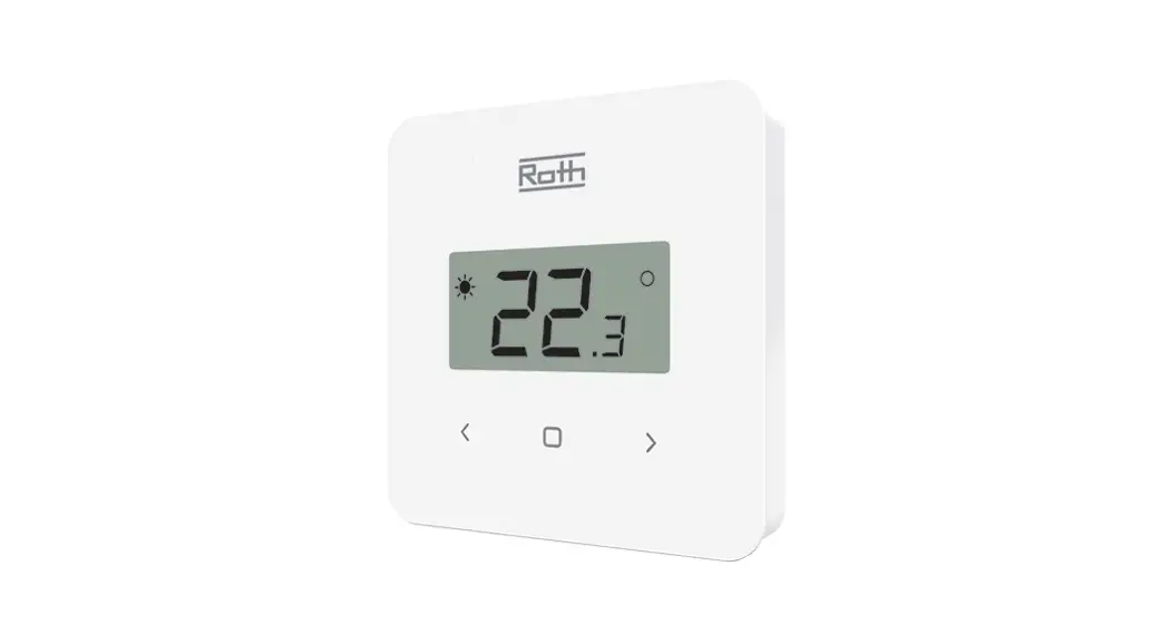 Roth Touchline Sl Room Thermostat Installation Guide
