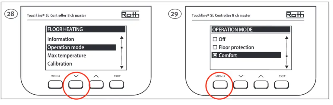 Roth Touchline SL Room Thermostat - Feger 11
