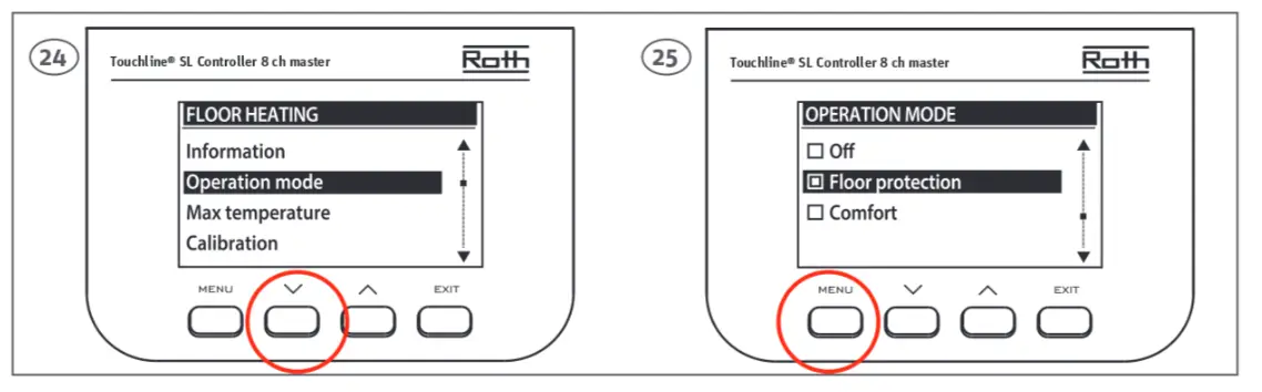 Roth Touchline SL Room Thermostat - Feger 6