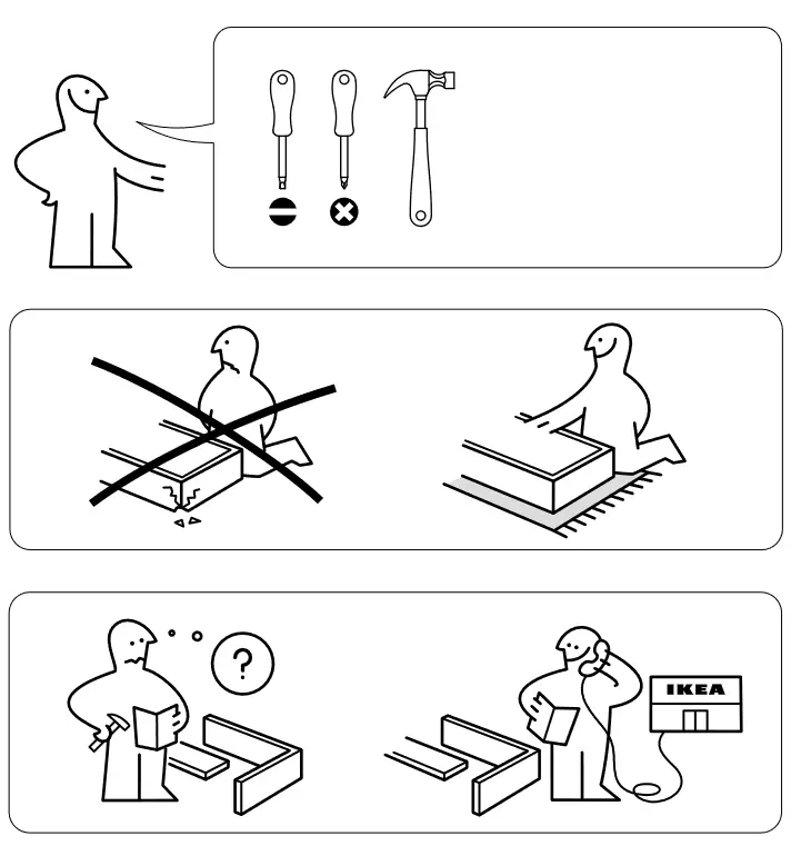 IKEA KULLEN Chest of 2 Drawers - figer 1