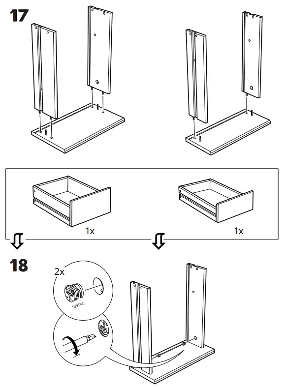 IKEA KULLEN Chest of 2 Drawers - figer 16