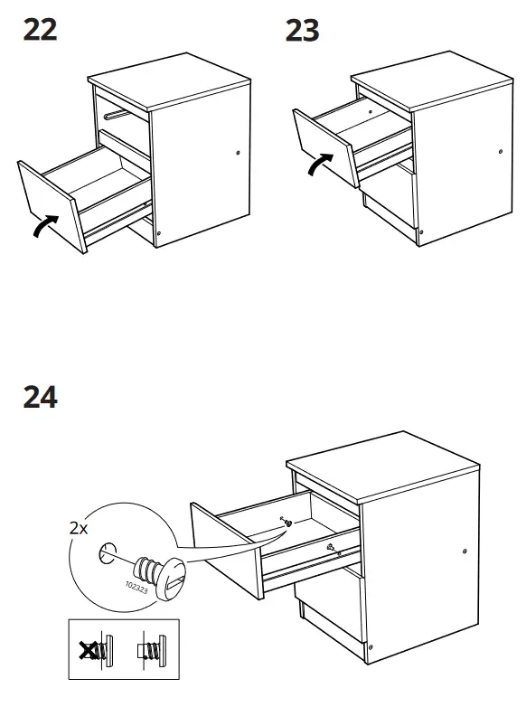 IKEA KULLEN Chest of 2 Drawers - figer 19
