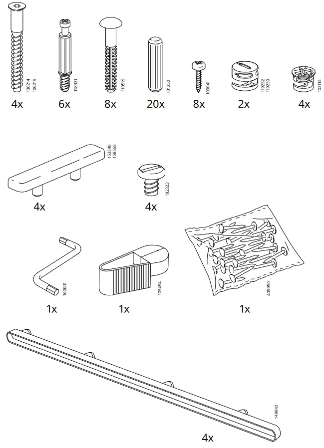 IKEA KULLEN Chest of 2 Drawers - figer 2
