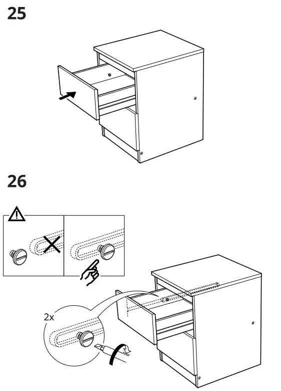 IKEA KULLEN Chest of 2 Drawers - figer 20