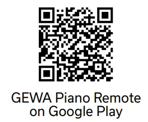 GEWA KEYS GEWA PP-3 Digital Piano - qr code 1