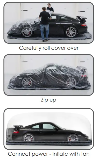 podtec Bike, Car, Evo Pod Vehicle Storage System - Fig 3