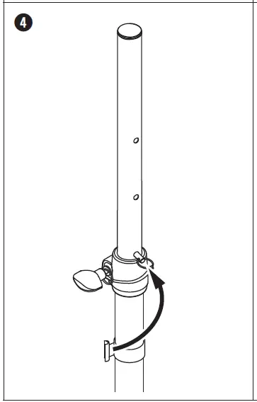BOSE 857000-0110 Sub1 Sub2 Adjustable Speaker Pole 4