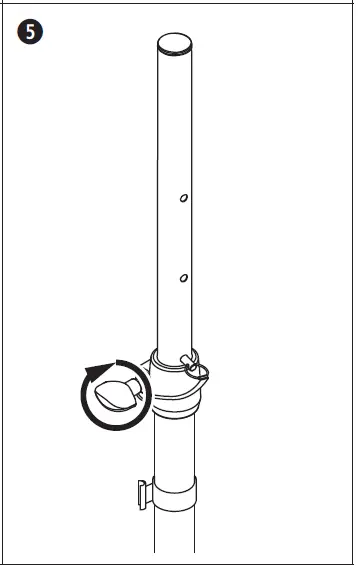 BOSE 857000-0110 Sub1 Sub2 Adjustable Speaker Pole 5
